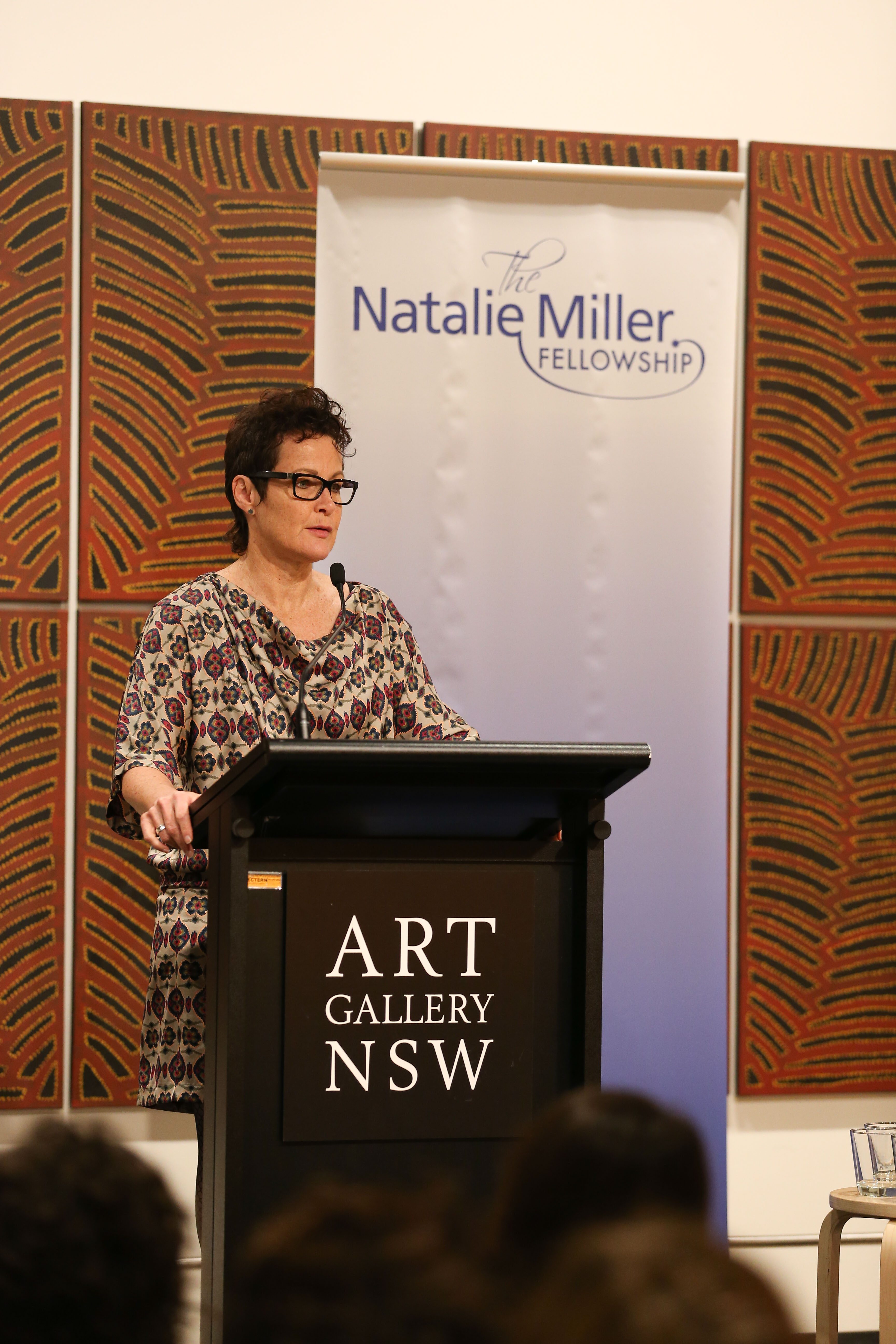 Sandy George moderates Women of Influence and Leadership, Natalie Miller Fellowship, Sydney, 2015